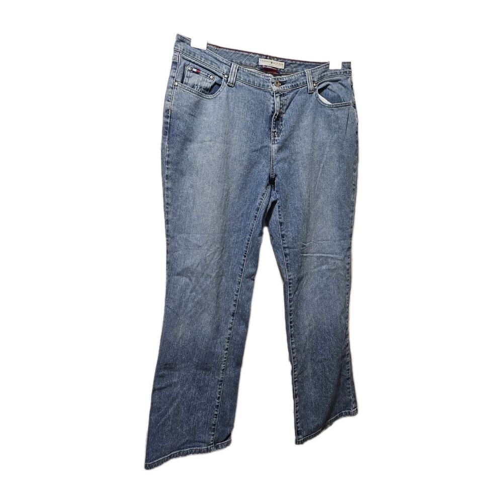 Tommy Hilfiger Women's Hipster Boot Jeans Size 14